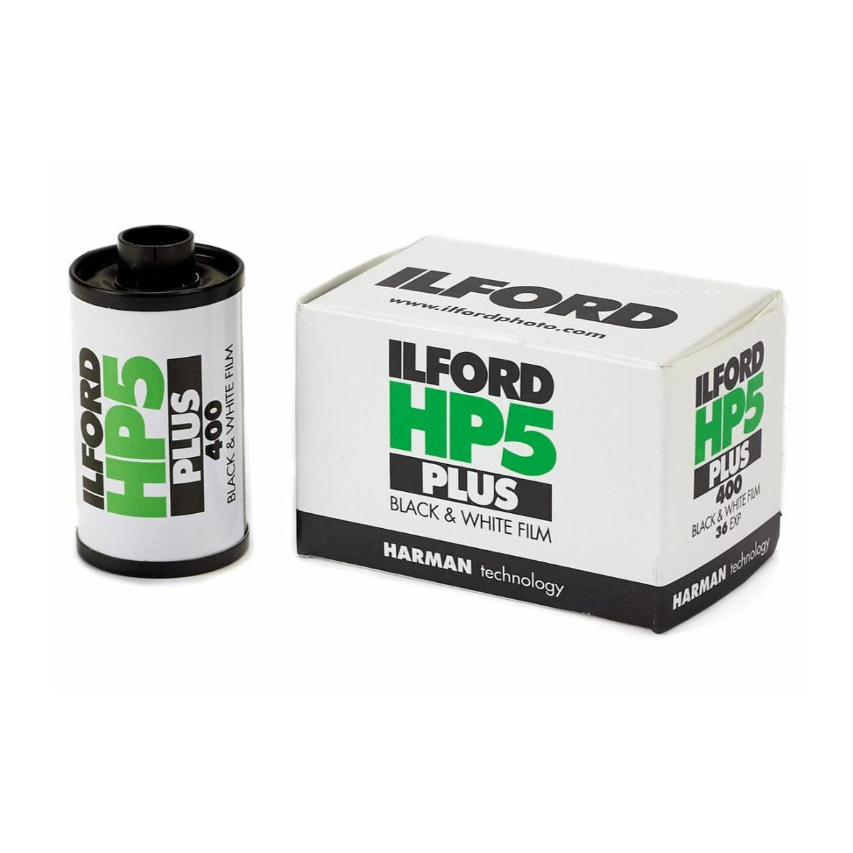 Ilford HP5 Plus iso400 bw film bundle in package, ideal for indoor light and push processing.