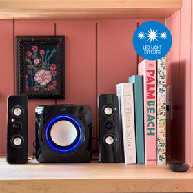 iLive HB23B built-in AC power cable keeps wires tidy.