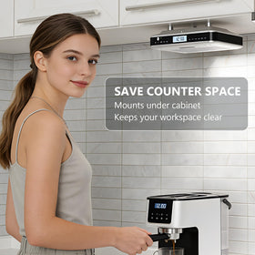 iLive FM presets for quick access to stations while cooking