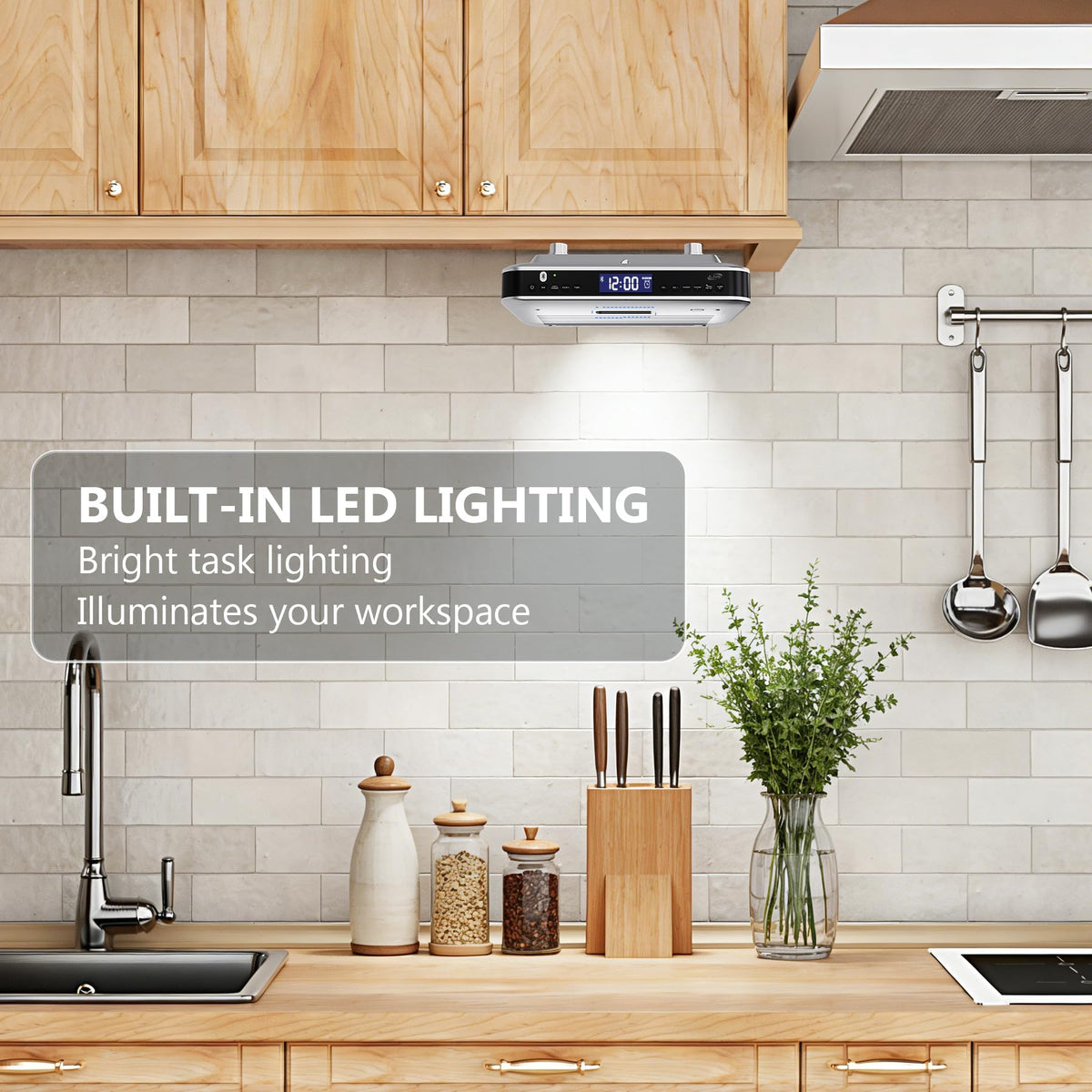 iLive mounting hardware included for secure installation