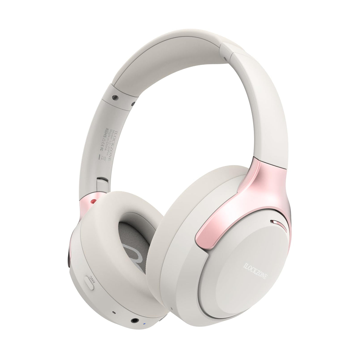 ILOCKZONE LC30Pro front view showcases beige white design and comfortable fit.