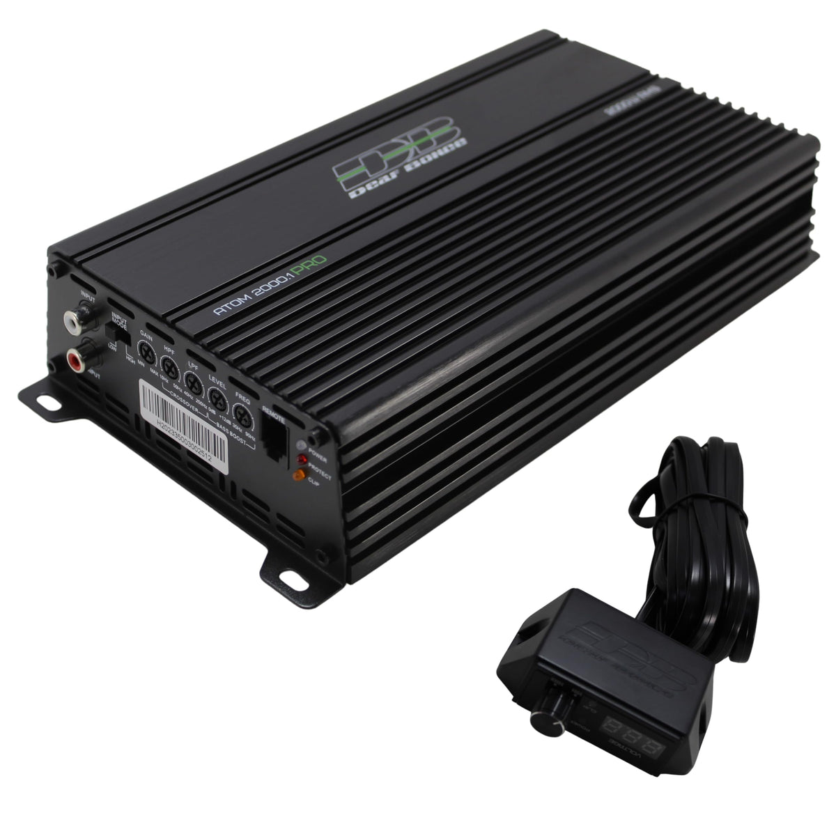 2000W RMS Monoblock Amplifier, Deaf Bonce Apocalypse ATOM PRO 2000.1