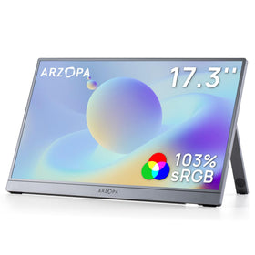ARZOPA Z1C Plus 17.3-inch display for immersive on-the-go multitasking
