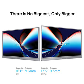 ARZOPA Z1C Plus IPS panel with 178-degree viewing for shared viewing