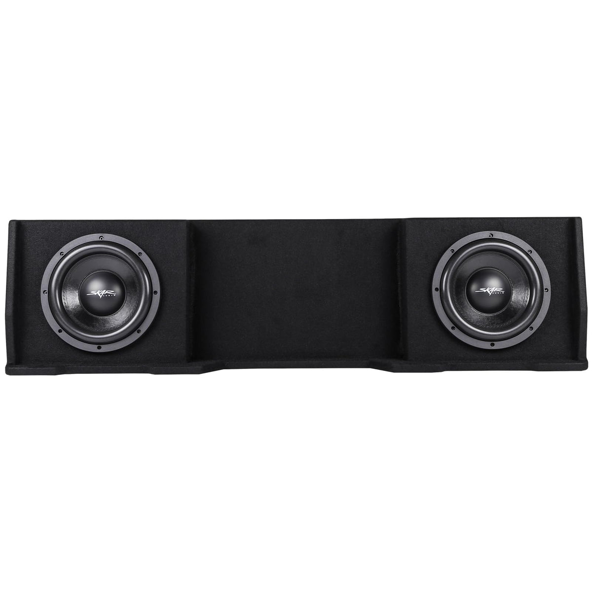 Skar Audio Dual 10-Inch Sealed Subwoofer Enclosure for 1999-2006 Silverado / Sierra Extended Cab
