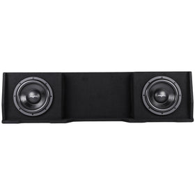 Skar Audio Dual 10-Inch Sealed Subwoofer Enclosure for 1999-2006 Silverado / Sierra Extended Cab