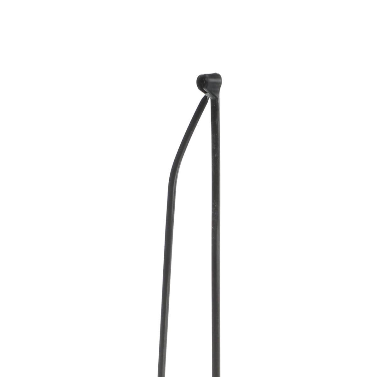 Thomas & Betts TY525MX 7-Inch Black Cable Ties, 50 lb, 100-Pack