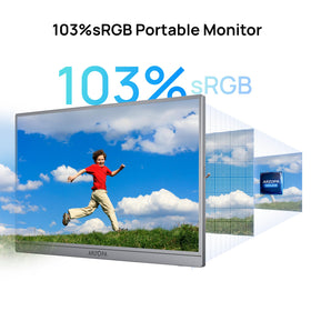 ARZOPA Z1C Plus 103% sRGB delivers vivid colors for photos and videos