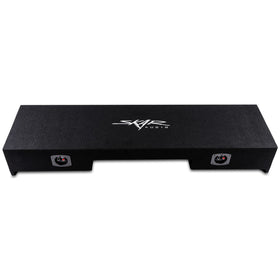 Skar Audio Dual 10-Inch Sealed Subwoofer Enclosure for 1999-2006 Silverado / Sierra Extended Cab