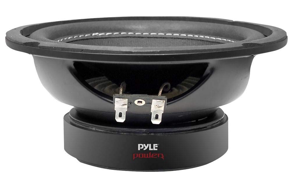 Pyle PLPW6D 6.5-Inch Car Subwoofer — 600W Peak, Dual 4Ω, Foam Surround