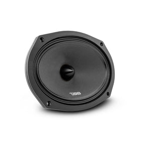 DS18 PRO-ZXI Pro Audio Loudspreaker Combo | (2) 6.5" Loudspeakers paired with (2) 6x9 Loudspeakers | 600W Max Power | Gloss Black Basket Face with Black Bullet Dust Covers | 4 Speakers Total