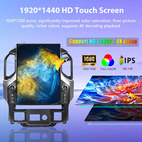 15.6 Inch Touch Screen Android Car Radio for GMC Sierra Chevrolet Silverado 2019 2020 2021 2022 2023 2024 2025 Head Unit Wirless Carplay GPS Navigation Screen Upgrade Multimedia Player Android Auto