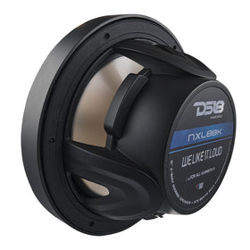 DS18 HYDRO NXL-8 - High End Coaxial Speaker Pair - 2-Way Marine Speaker w/Integrated RGB Lights - 375 Watt - 100% UV Stable - Water Resistant Speakers - 8 Inches, Black