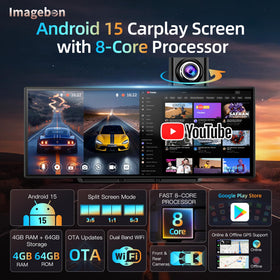 Imagebon front 1080p camera provides a clear road view