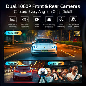 Imagebon rear 1080p camera aids parking with a wide view