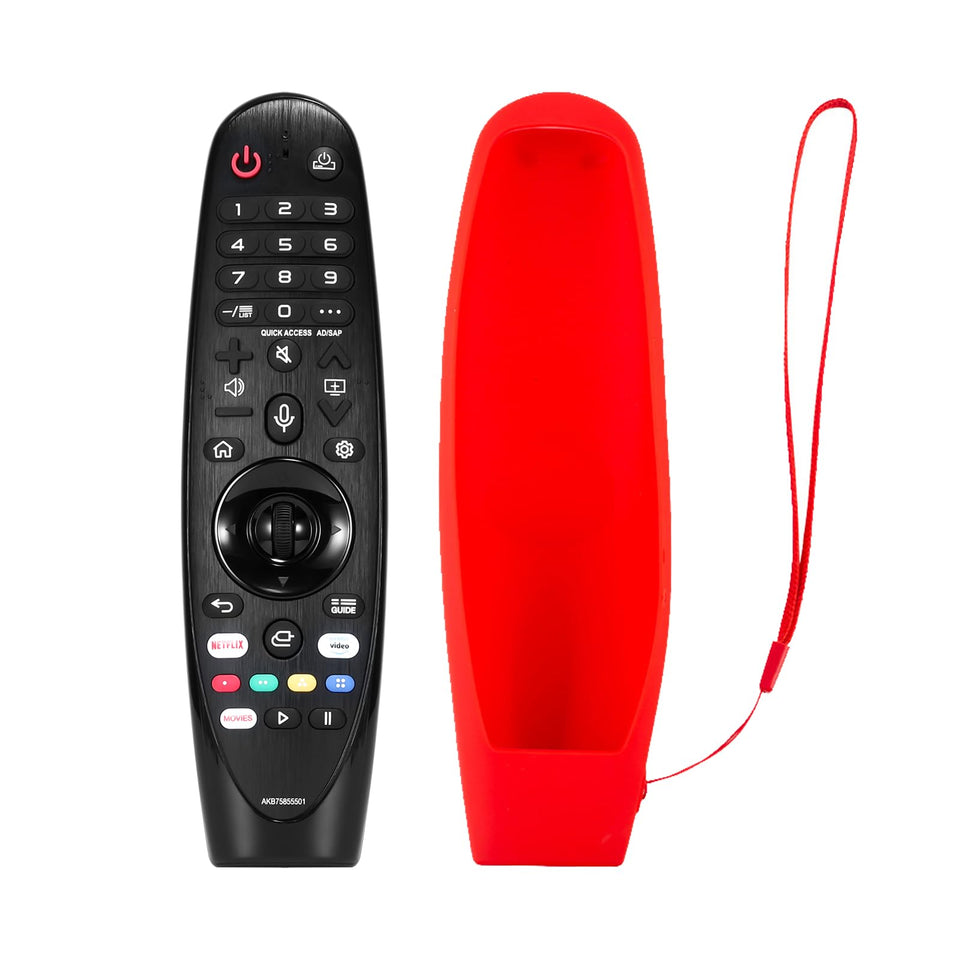 IMAGILIVSPAS magic remote front view for LG TV with easy navigation and voice search