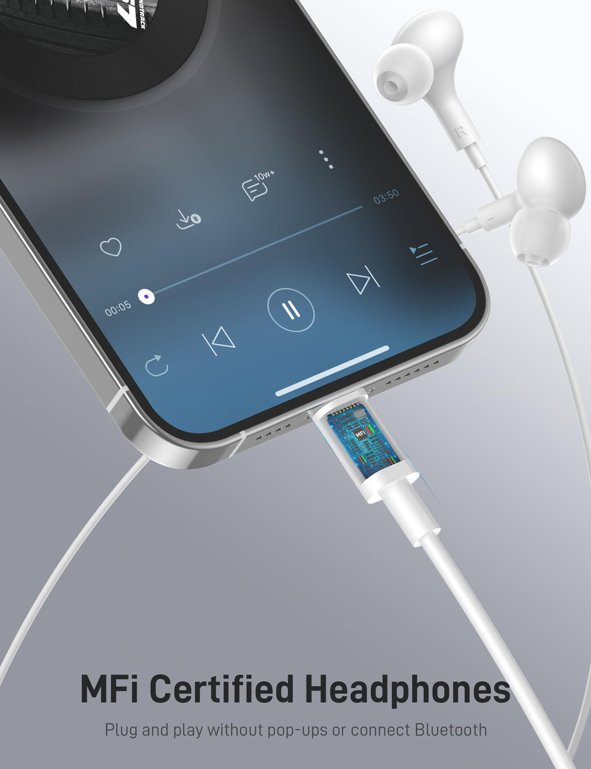 iMangoo hi-fi bass earbuds deliver clear sound and deep bass.