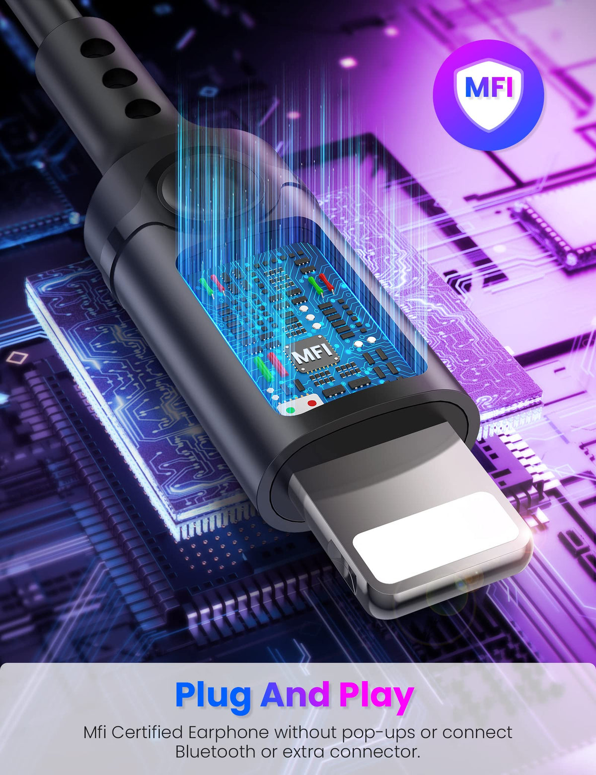 iMangoo earphones volume remote for easy playback control
