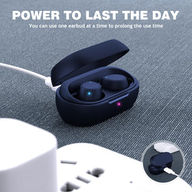 iMangoo lightweight ergonomic design earphones stay comfortable during workouts and long sessions