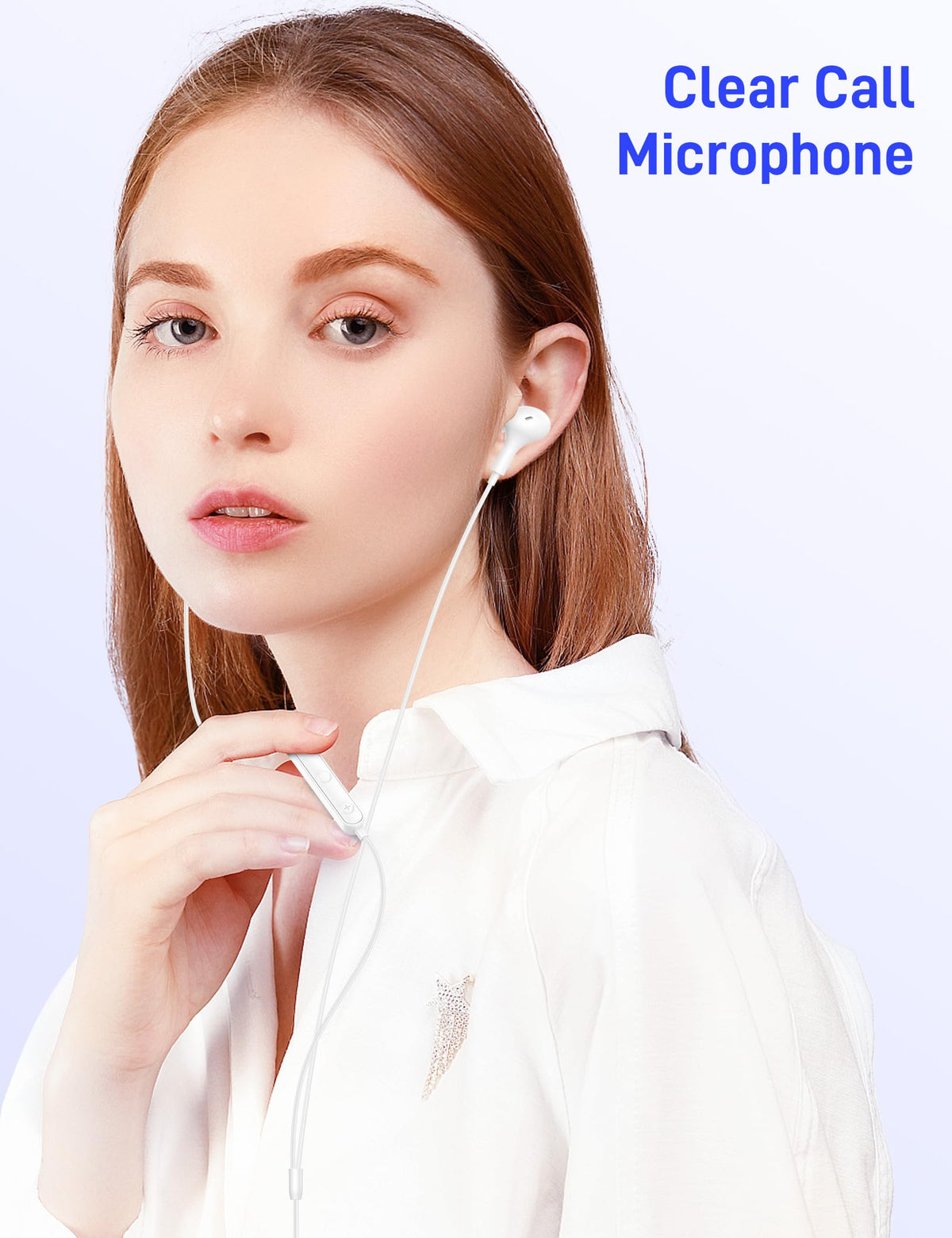 iMangoo magnetic earbuds snapped together to prevent tangling