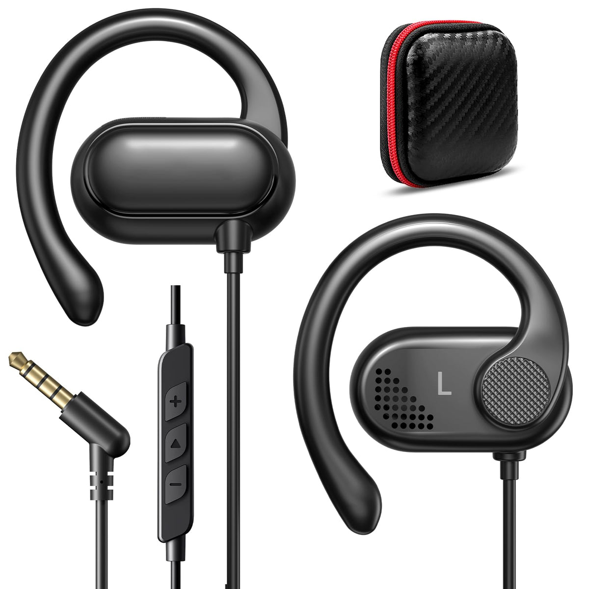 iMangoo open-ear comfort earbuds for sensitive ears.