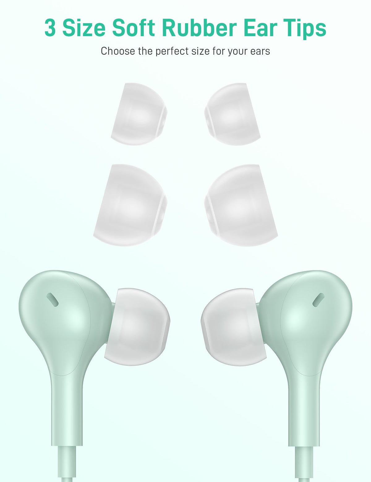 iMangoo premium hard EVA case protects earphones during transport