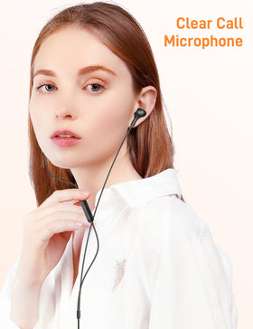 iMangoo three silicone ear tip sizes, ensures comfortable custom fit
