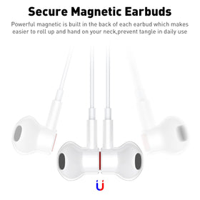 iMangoo USB-C earphones remote mic for hands-free calls