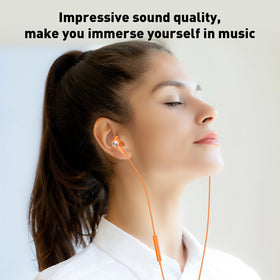 iMangoo USB-C headphones with 1.2m durable cord for everyday use.