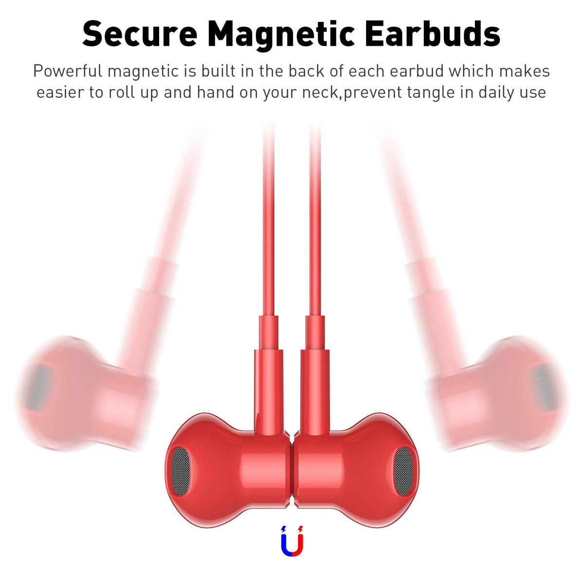 iMangoo USB-C headphones with high-resolution DAC for clear, rich sound