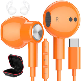 iMangoo USB-C headphones showing wide compatibility across devices for seamless listening.
