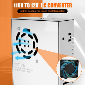 IMAYCC included copper clamps and wires for quick secure connections