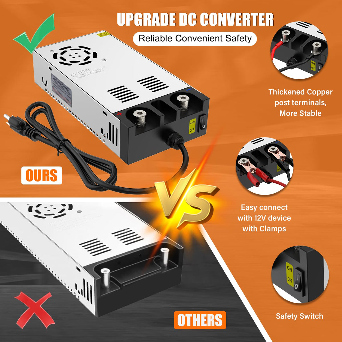 IMAYCC internal cooling fan and vents promoting stable long runtime