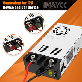 IMAYCC powering a diesel heater in a camper for reliable 12V supply