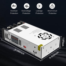 IMAYCC size comparison next to hand, compact footprint for tight enclosures