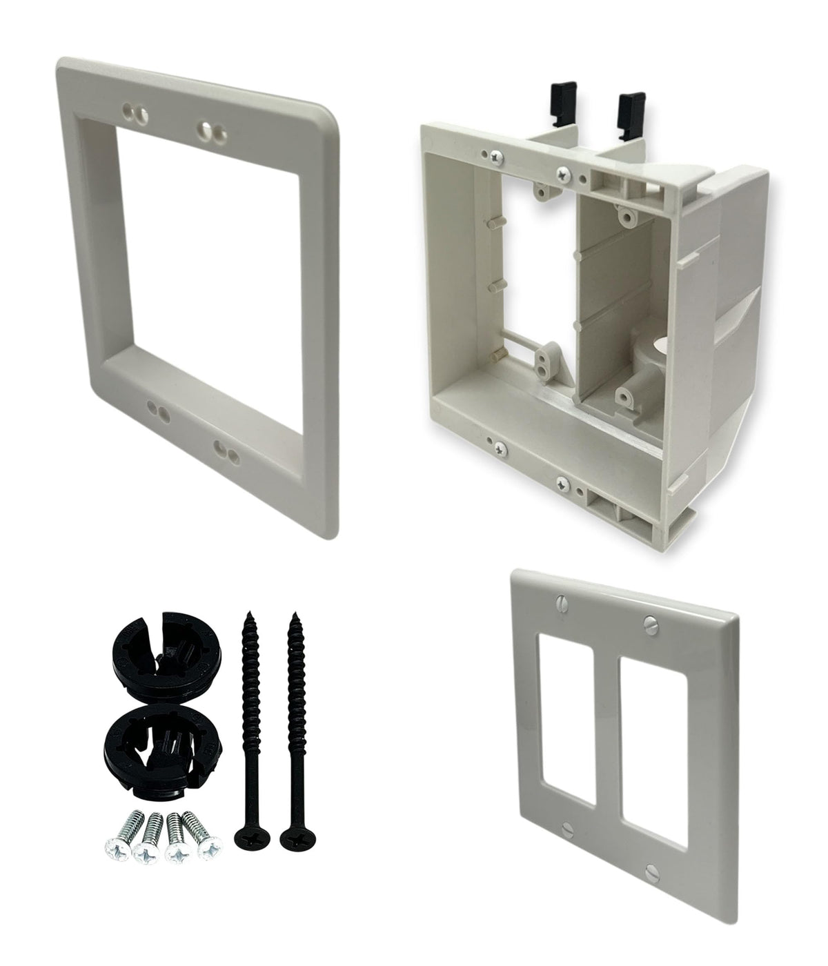 iMBAPrice white finish blends with modern interiors for a subtle, low-profile look.