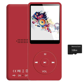 imkavery 128GB MP3 player with Bluetooth 5.2 for wireless listening