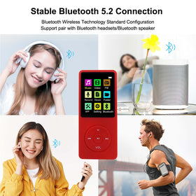 imkavery 128GB MP3 player storage capacity up to 20,000 songs
