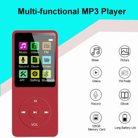 imkavery mp3 player with built-in HD speaker for clear sound
