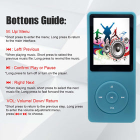 imkavery mp3 player built-in speaker for shared listening