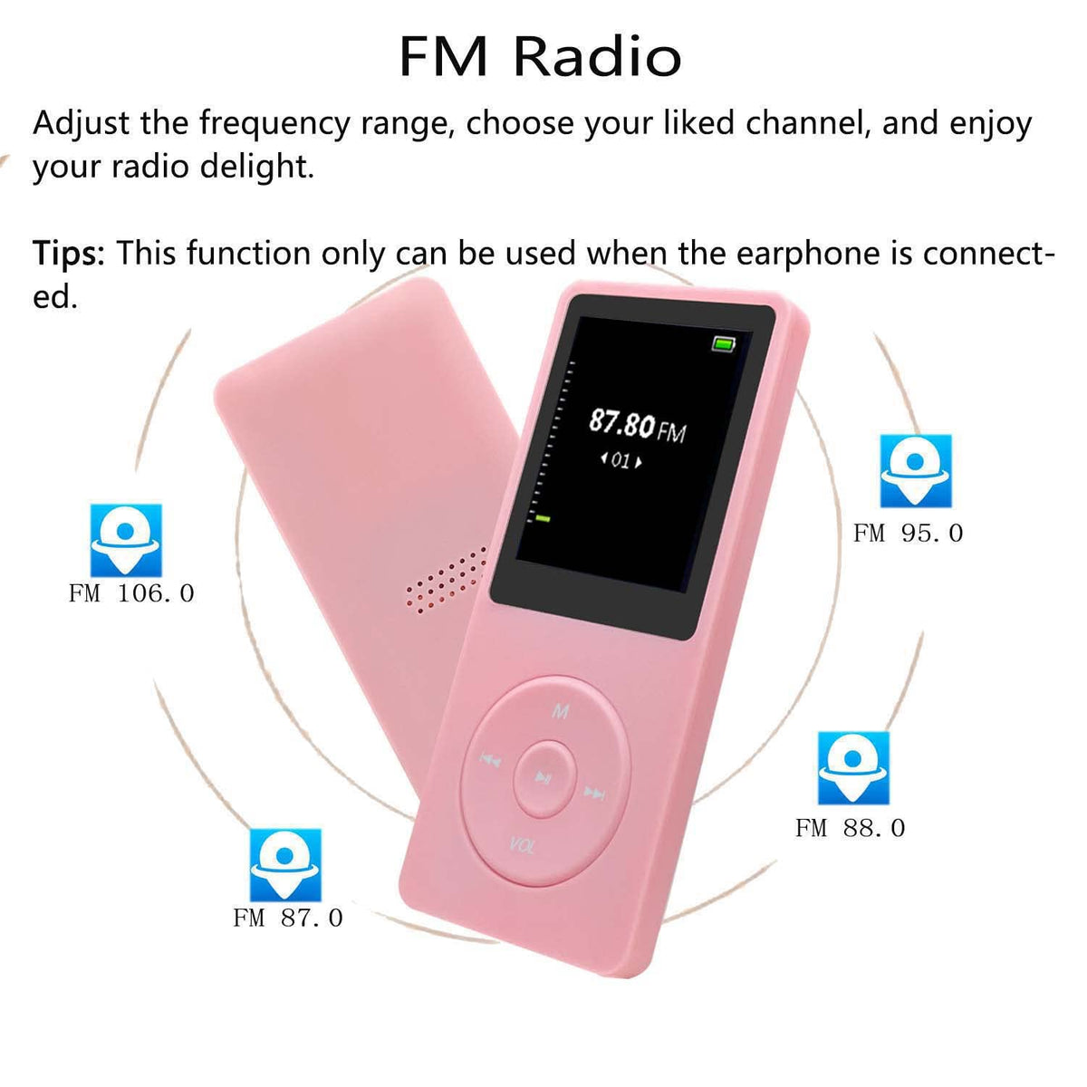 imkavery mp3 player multi-format support for diverse audio files.