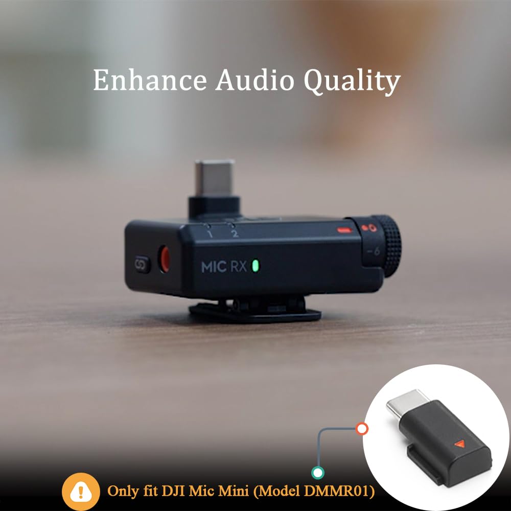 iMusk Original OEM part for DJI Mic Mini ensures quality input.