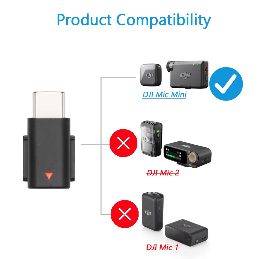 iMusk USB-C adapter keeps microphone connection stable during shoots.