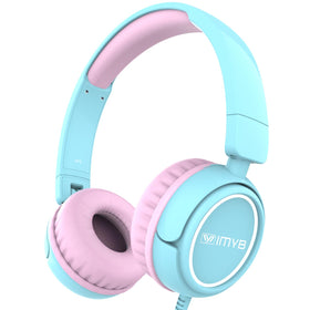 IMYB V1 kids headphones foldable compact design for easy storage and transport
