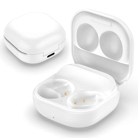 Inatlants wired charging case for Galaxy Buds2 SM-R177 in use, ready to power up.