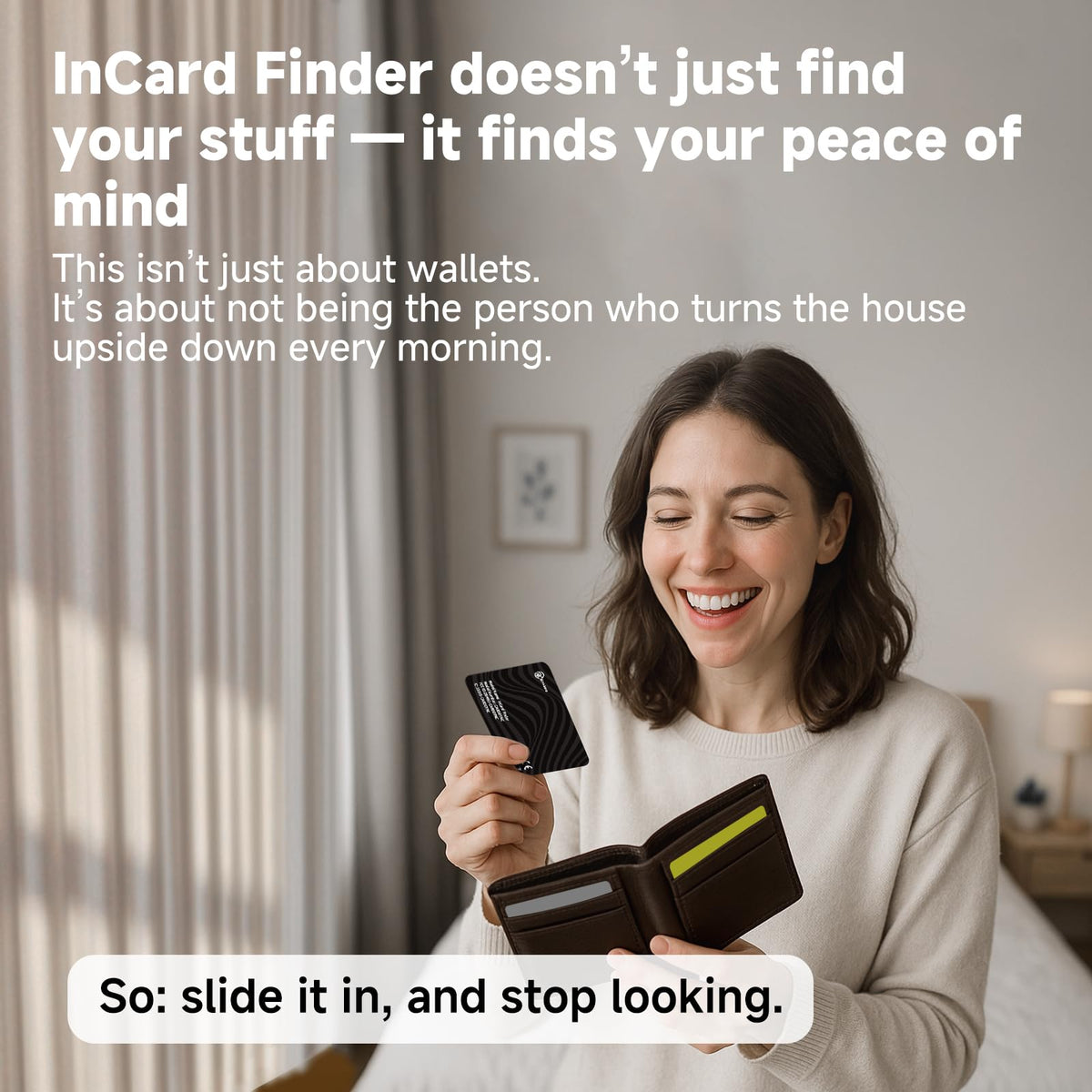 InCard Wallet Tracker offers up to five-year battery life on Android.