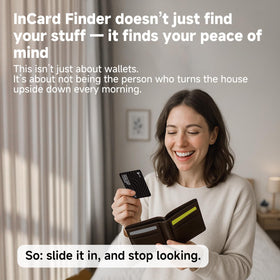 InCard Wallet Tracker offers up to five-year battery life on Android.