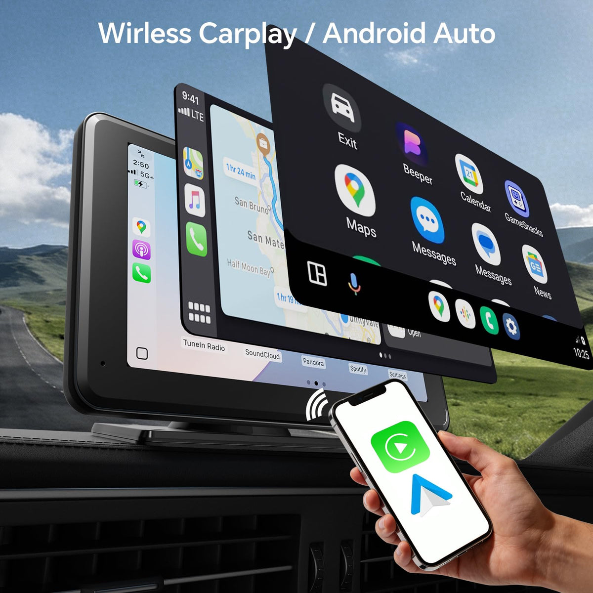 Inceriumary waterproof backup camera offering clear rear visibility