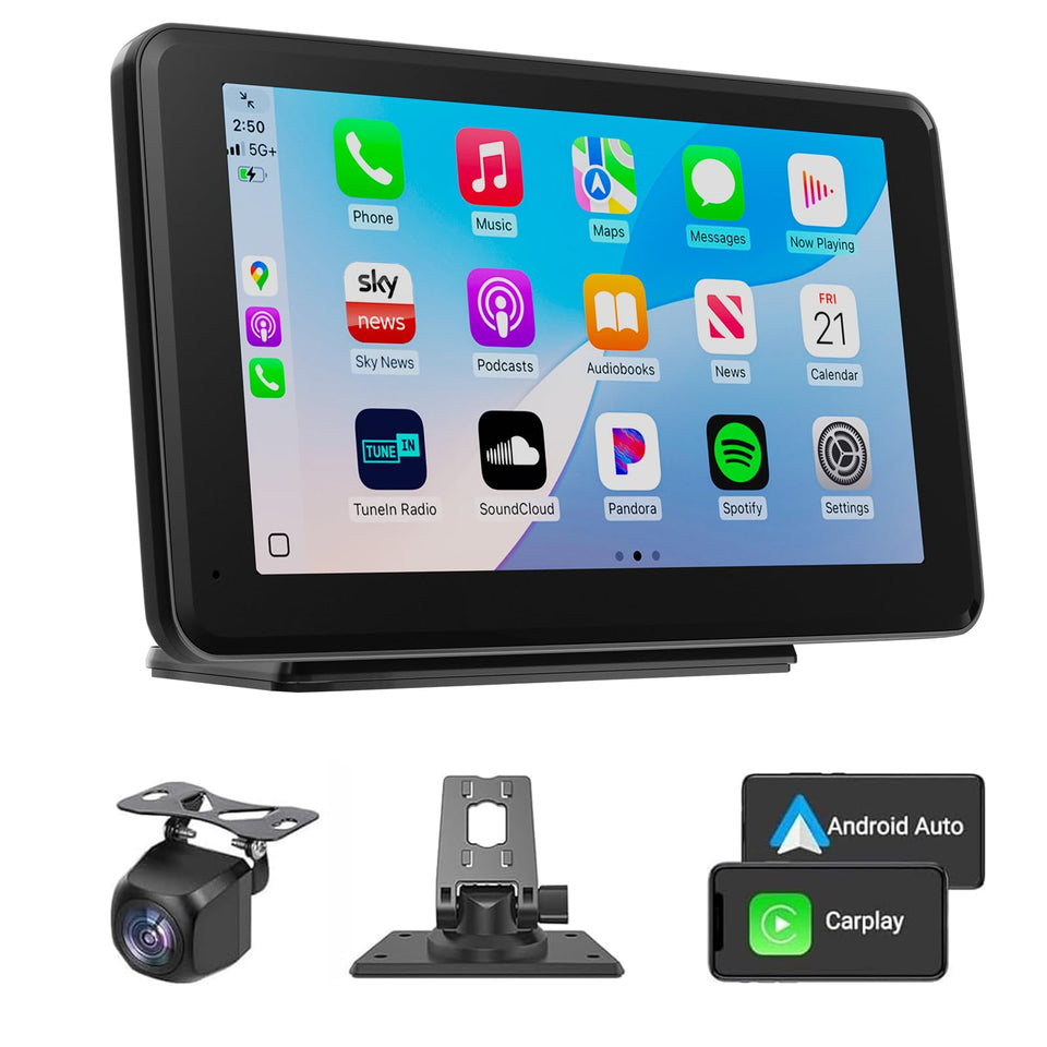 Inceriumary front display showing CarPlay for safer navigation