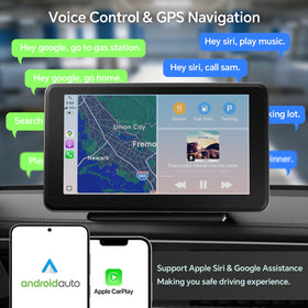 Inceriumary touchscreen displaying maps for easier route guidance